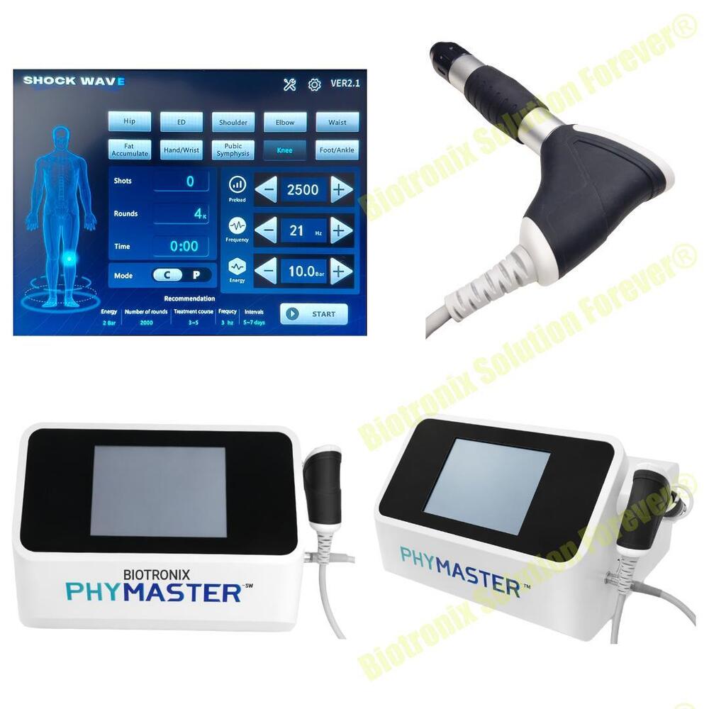 Phymaster Shockwave Physiotherapy Equipment for Deep Pain Treatment