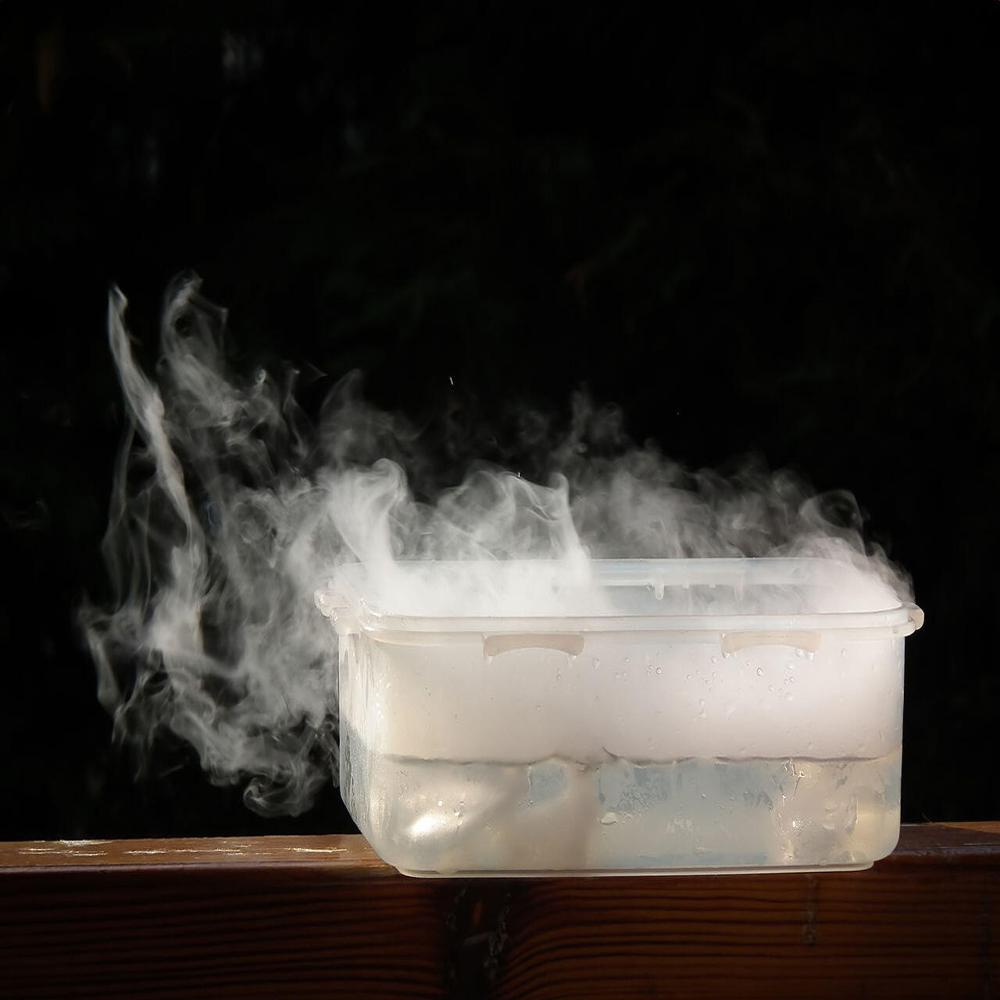 Dry ice