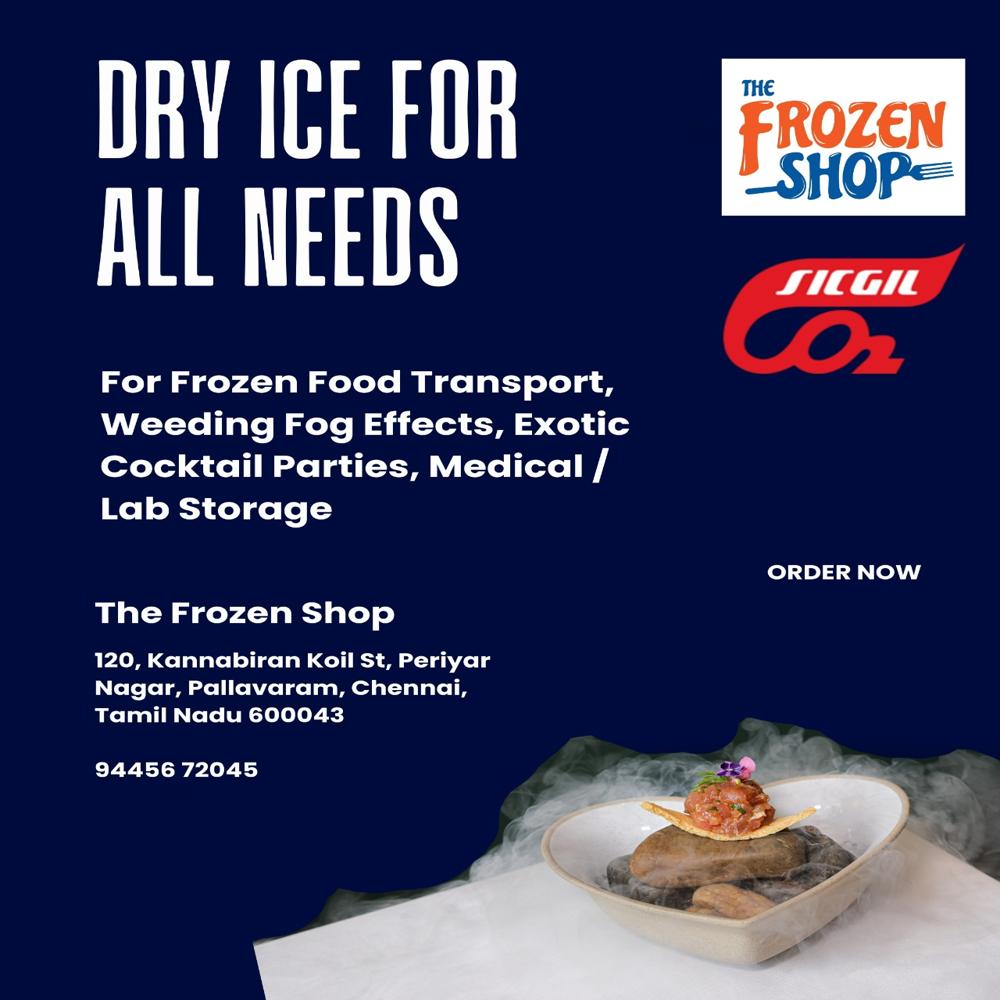 Dry Ice - Application: Food