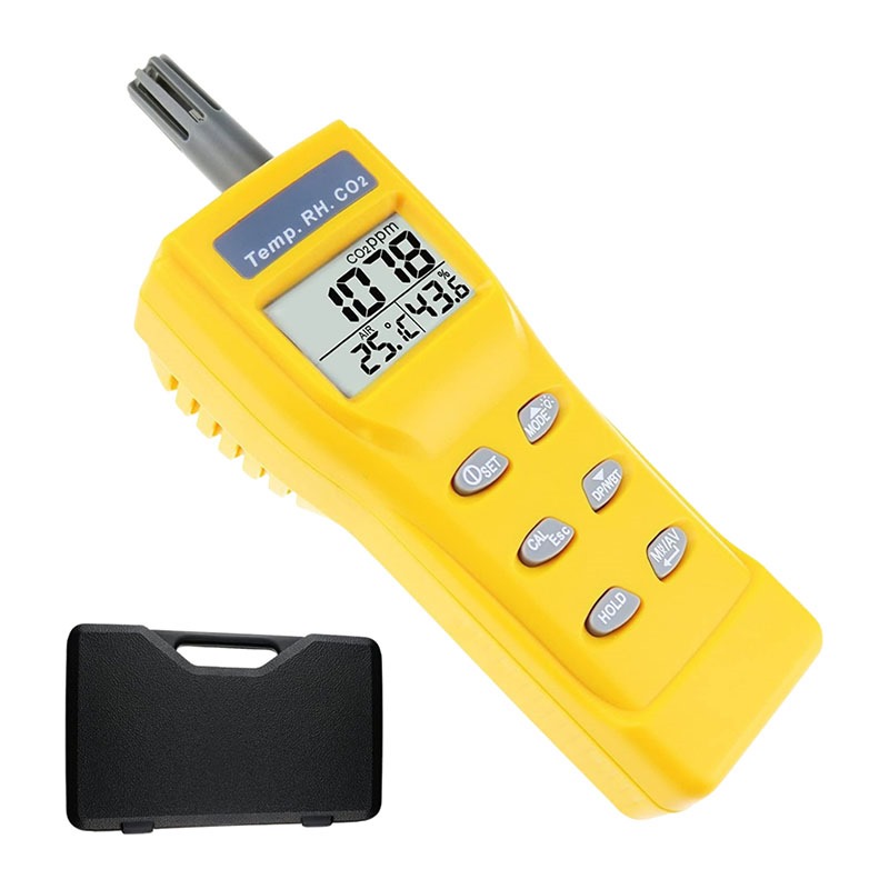 Plastic Pm-thc Portable Meter Co2 Sensor