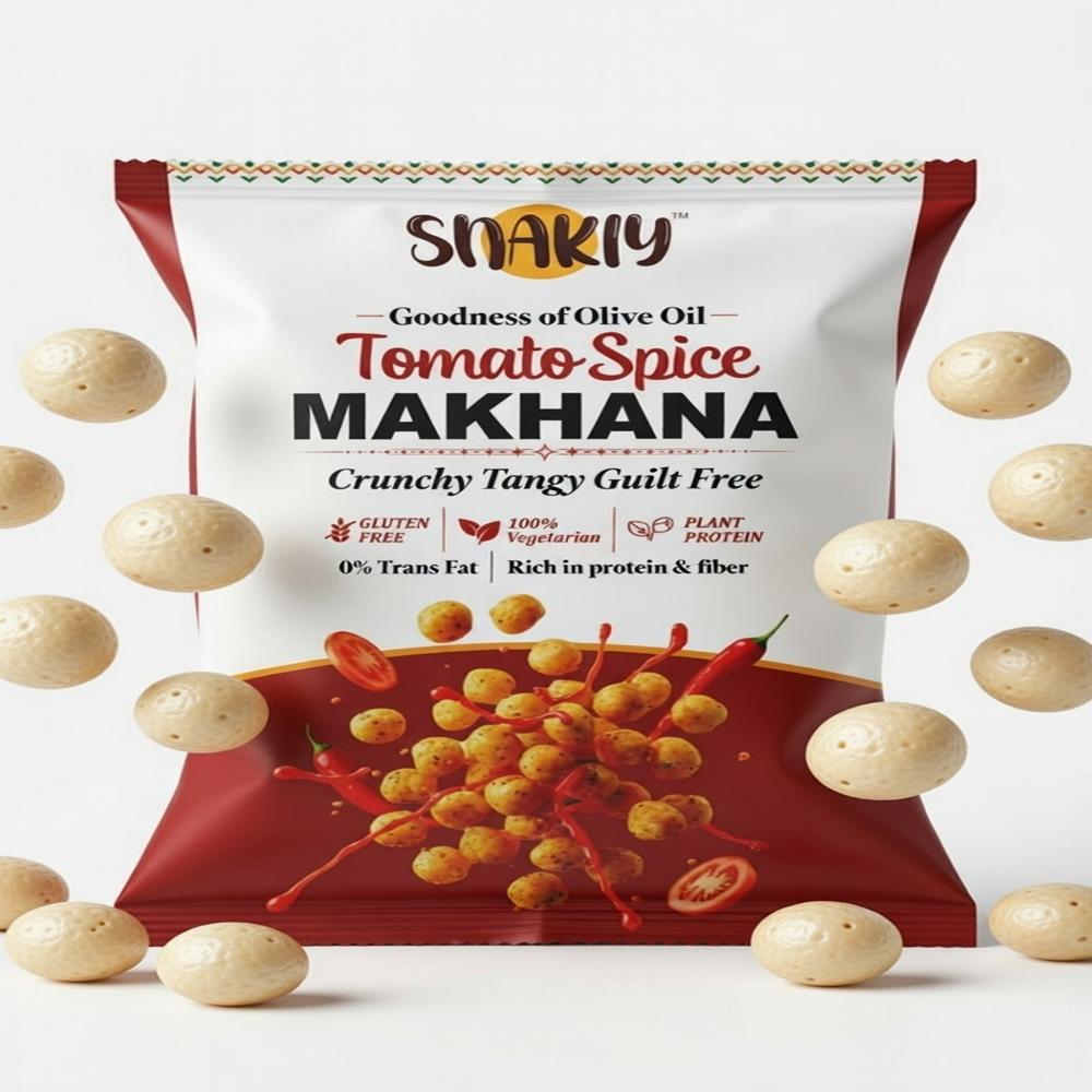 Tomato Spice Roasted  Makhana