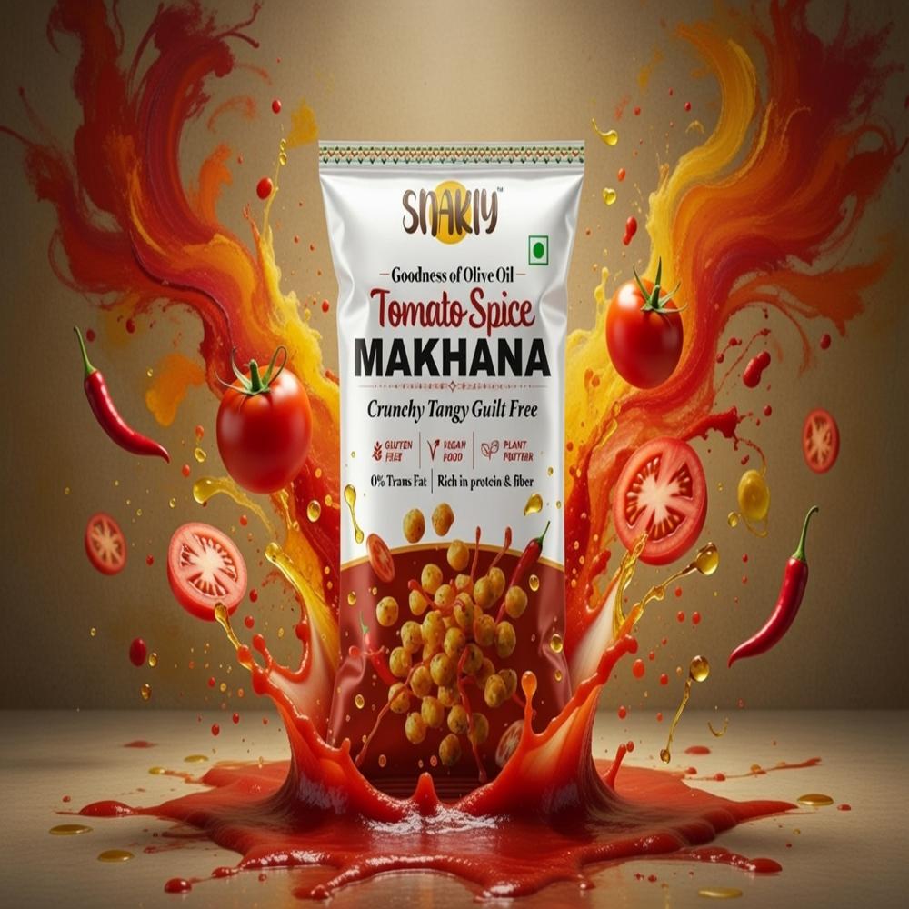 Tomato Spice Roasted  Makhana