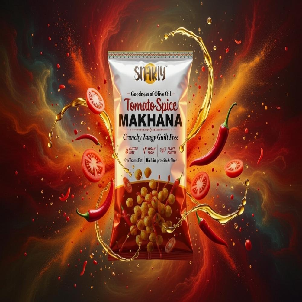 Tomato Spice Roasted  Makhana