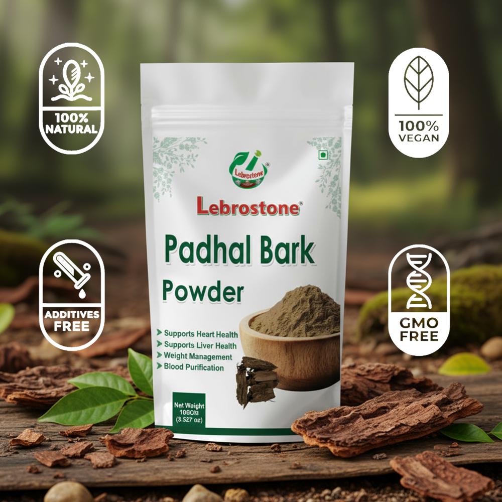 Lebrostone Padhal Bark Powder  Natural Blood Purifier & Weight Management Support(100g)