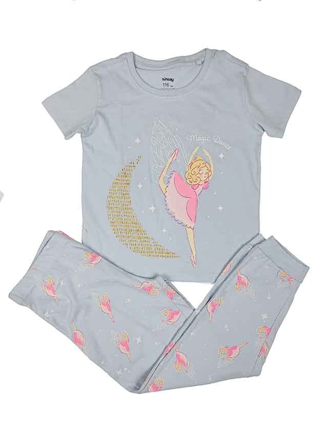 G22133 sinsay Girls Printed Pyjama Set