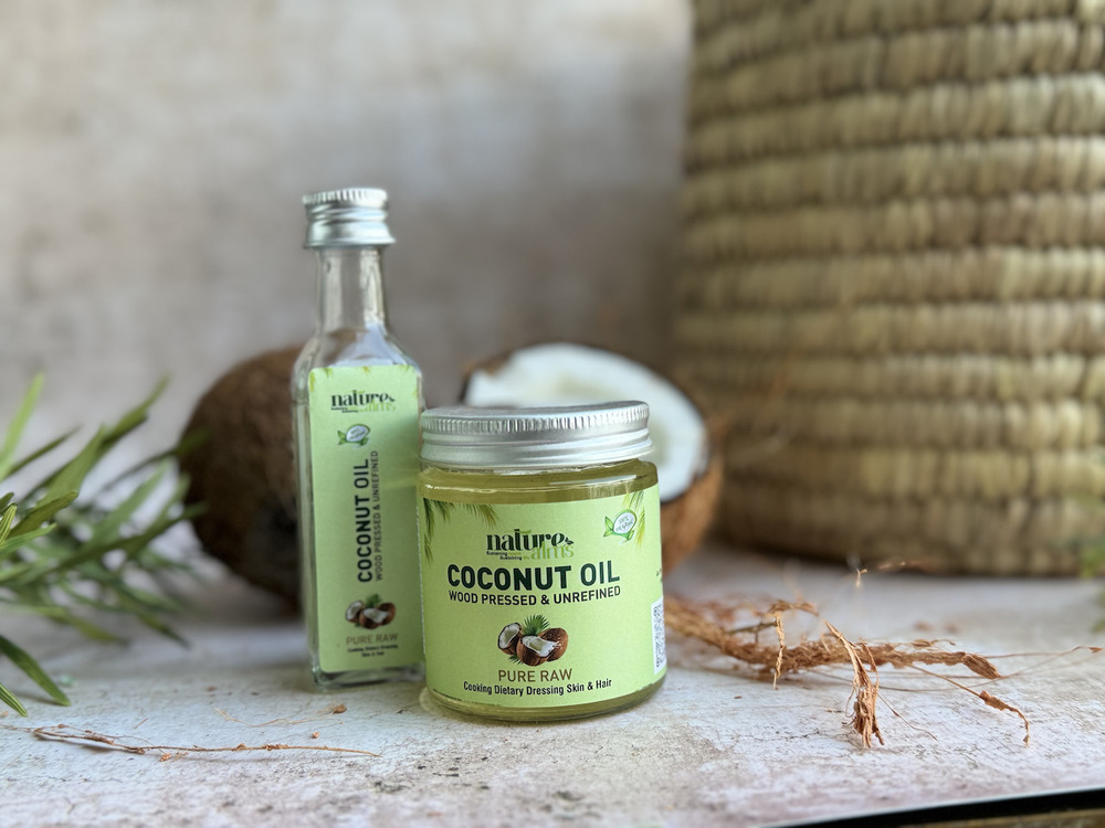 Raw Wood Pressed Coconut Oil