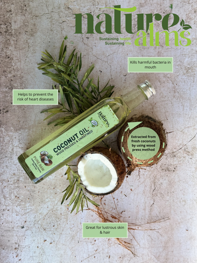 Raw Wood Pressed Coconut Oil