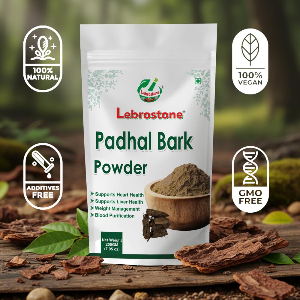 Lebrostone Padhal Bark Powder Supports Heart Health, Immunity & Liver Function(200g)