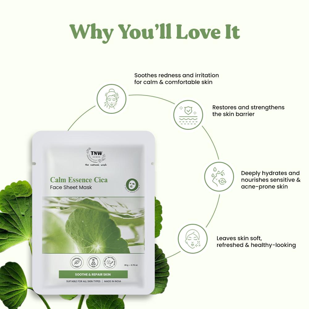 Calm Essence Cica Face Sheet Mask