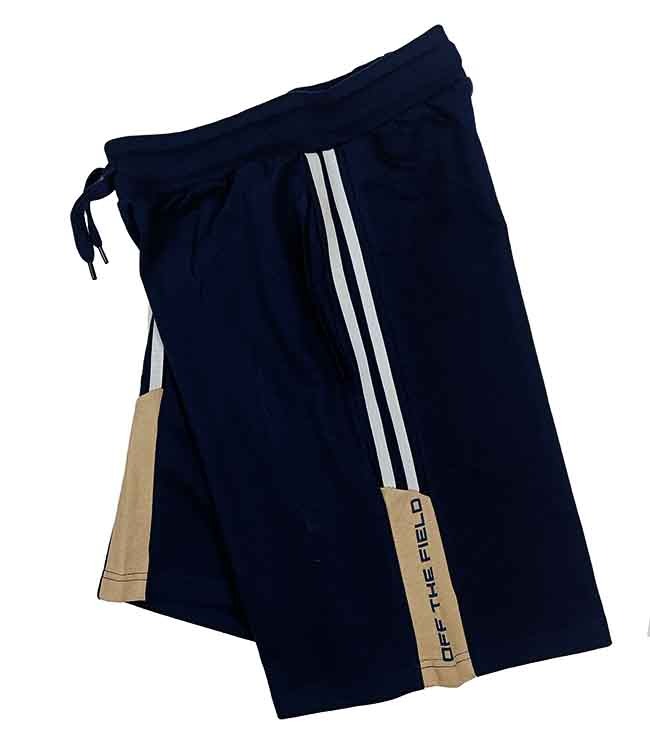 M11506 Mens French Terry Shorts With Side Panel