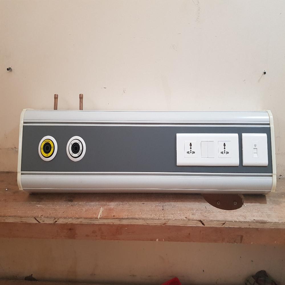 Hospital Bed Head Panel - Color: Blue