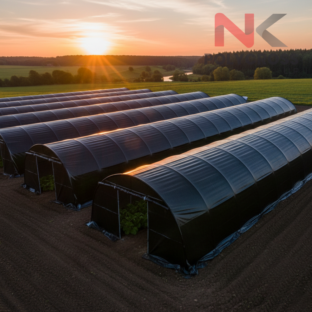 Silage Cover - Color: Blue