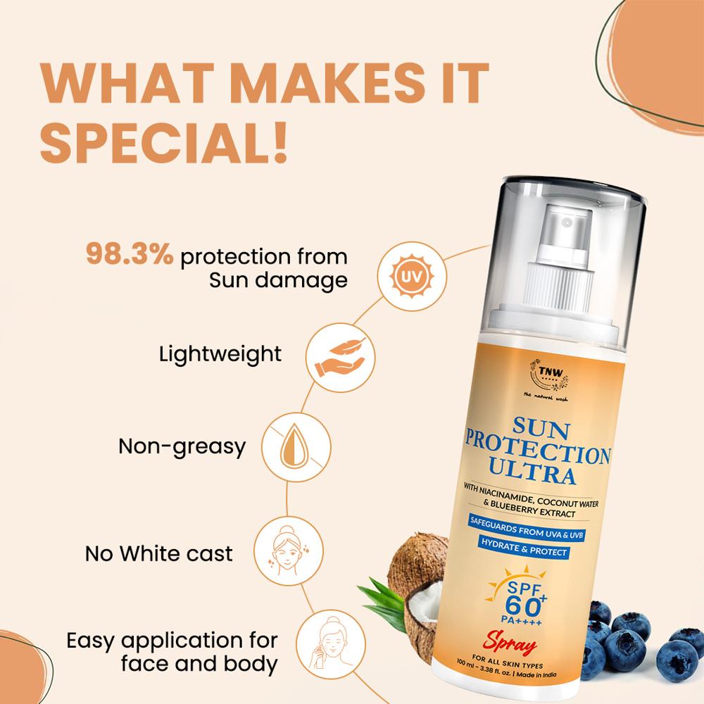 Sun Protection Ultra SPF 60 Spray Protection Against UVA/UVB