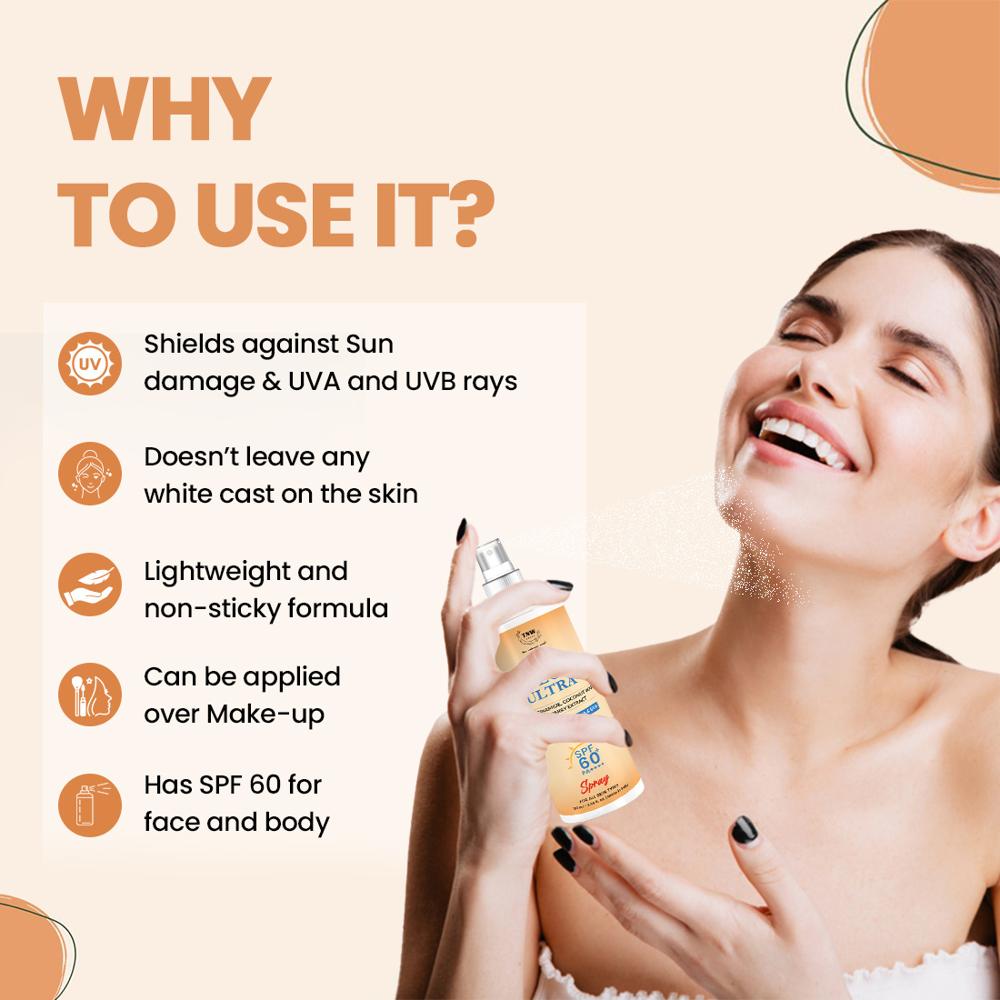 Sun Protection Ultra SPF 60 Spray Protection Against UVA/UVB