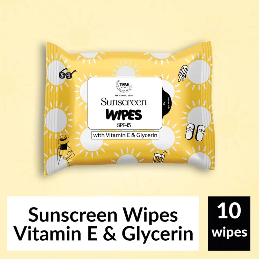 Sunscreen Wipess Spf 15 (10 Pulls) - Characteristics: 100% Herbal