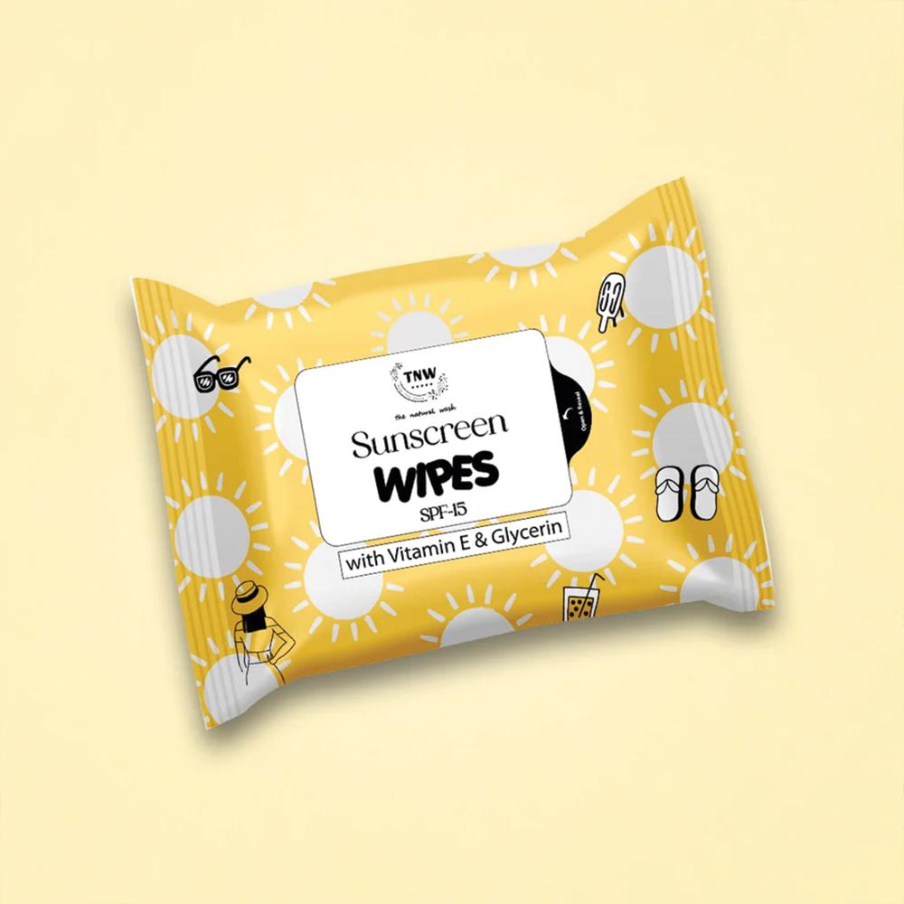 Sunscreen Wipess Spf 15 (10 Pulls) - Characteristics: 100% Herbal