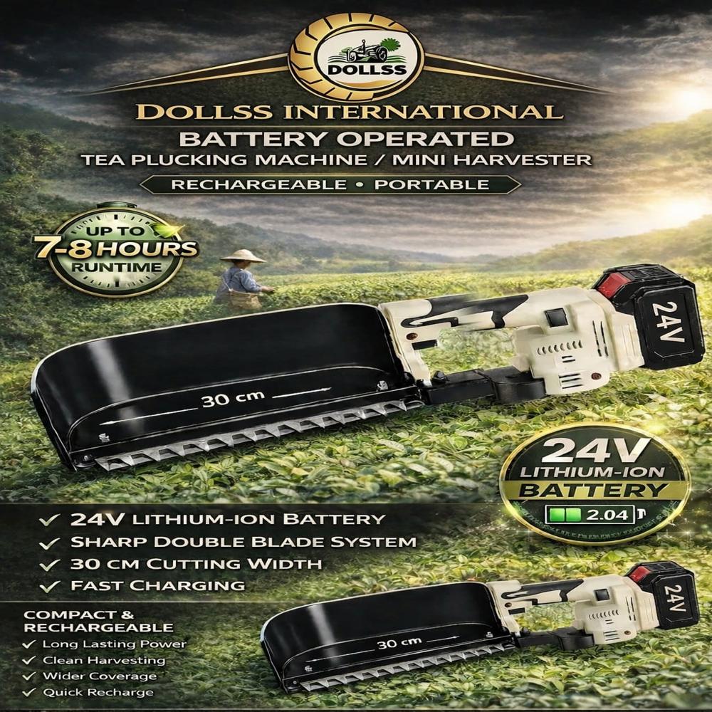 TEA PLUCKING MACHINE