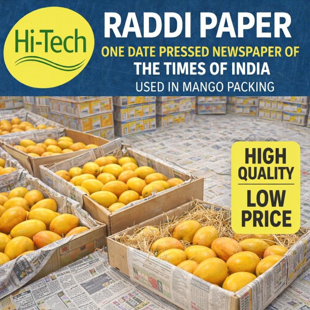 Raddi Paper One Date Press For Mango Box & Carret