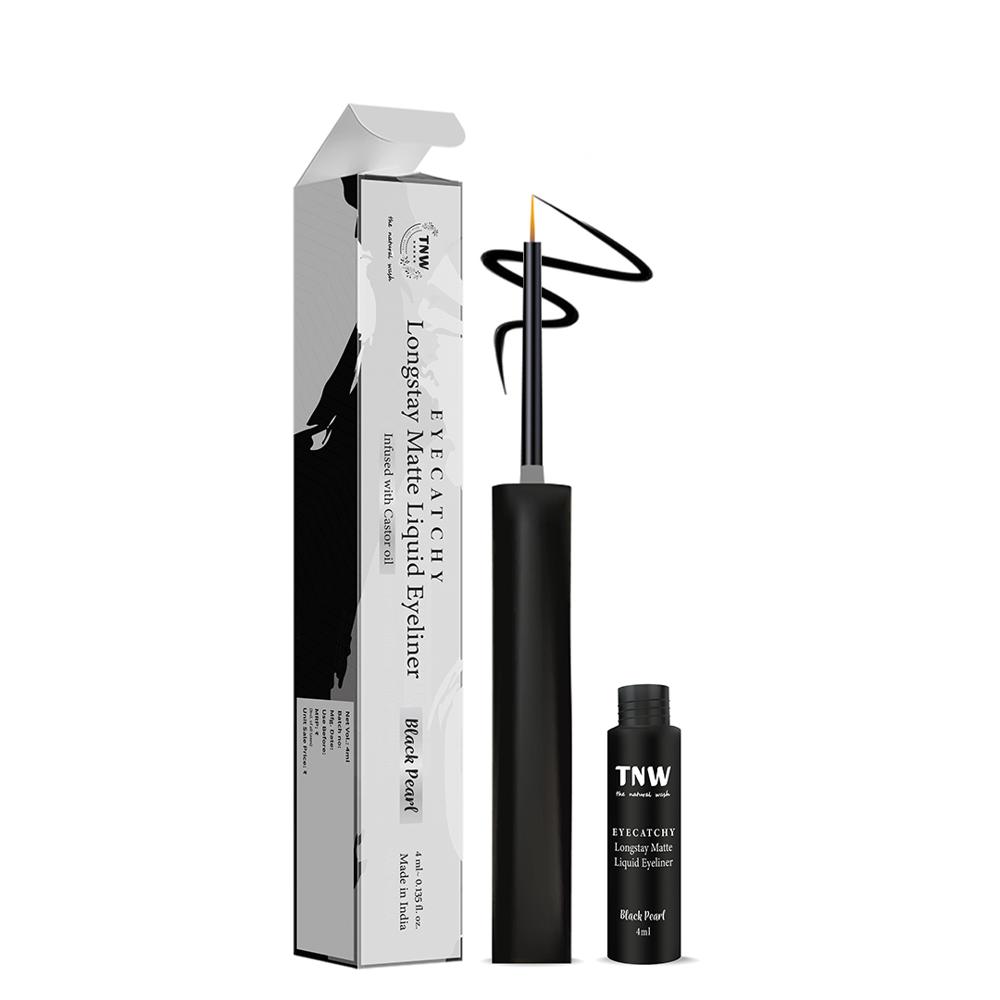 Eyecatchy Longstay Matte Liquid Eyeliner 4ml- Black Pearl - Characteristics: 100% Safe