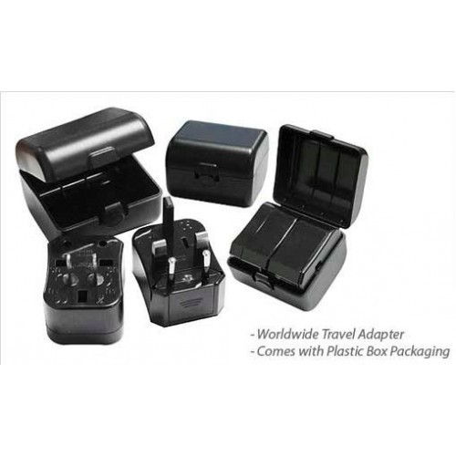 Universal Travel Adapter with Storage Case