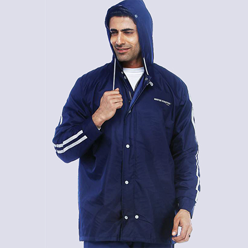 WF121 Eco Mens Poly PVC Reversible Rainsuit