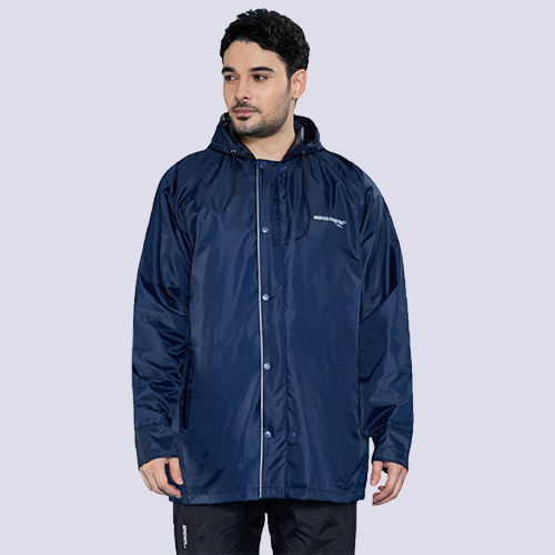 WF141 Mens Poly PVC Reversible Rainsuit