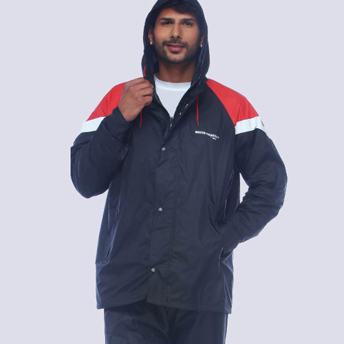 WF501 Mens Poly PVC Reversible Rainsuit