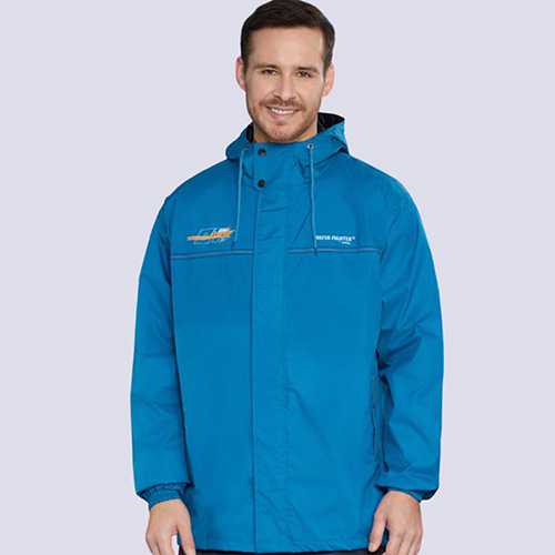 WF201 Mens Designer Poly PVC Reversible Rainsuit