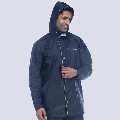 JS201 Mens Poly PVC Reversible Rainsuit