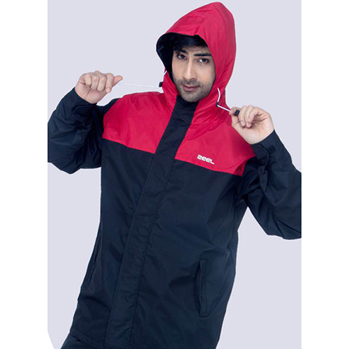 JS201B Mens Coated Fab PVC Reversible Rainsuit