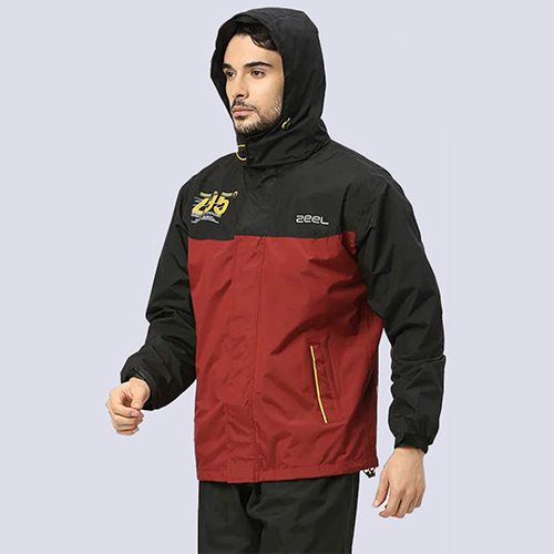 JS555 Spl Mens Coated Fab PVC Reversible Rainsuit