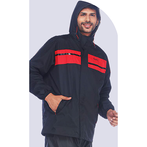 JS501 Spl Mens Coated Fab PVC Reversible Rainsuit