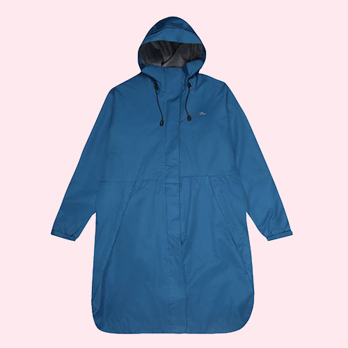 ZKL09 Ladies Coated Fab PVC Knee Length Raincoat