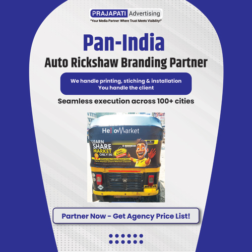 Auto Rickshaw Branding