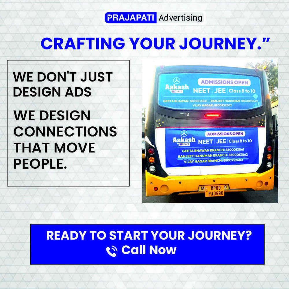 Bus Back Panel Advertising