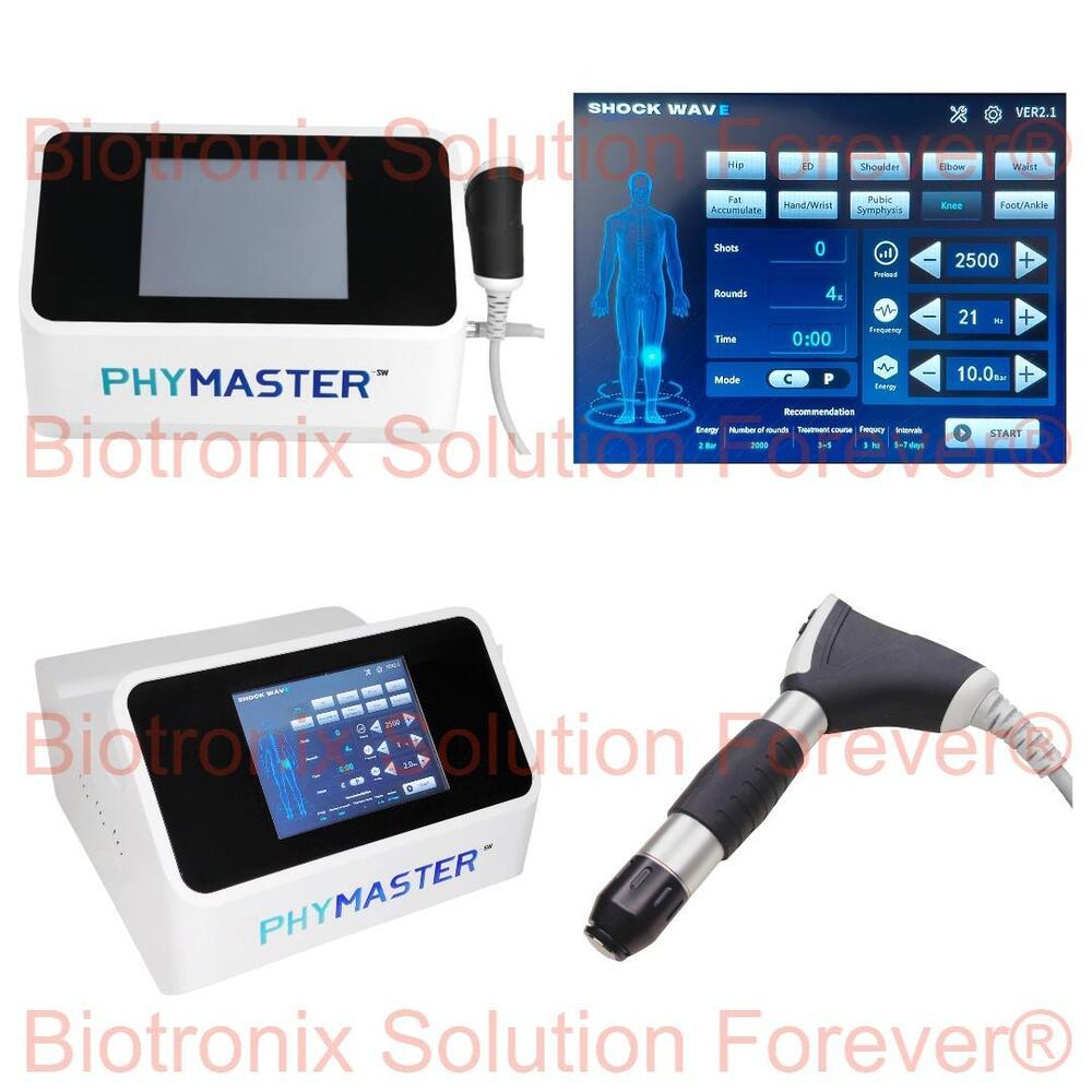 Phymaster Shockwave Shockwave Therapy Machine for Professional Use