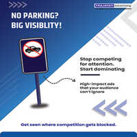 No Parking Board - Features: Rust Proof