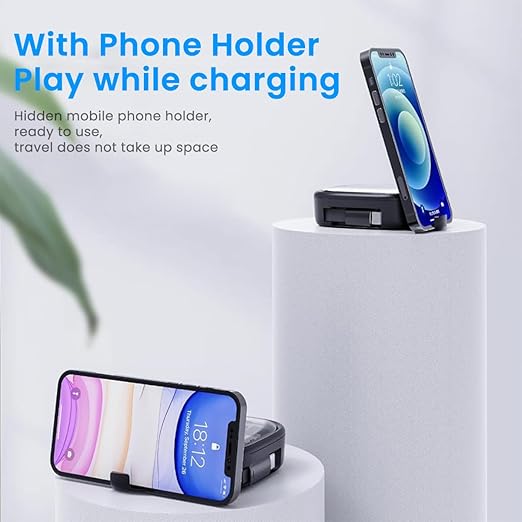 6-in-1 Universal Travel Charging Kit: All-in-One Digital Gadget Case with 60W Fast Cable & SIM Pin