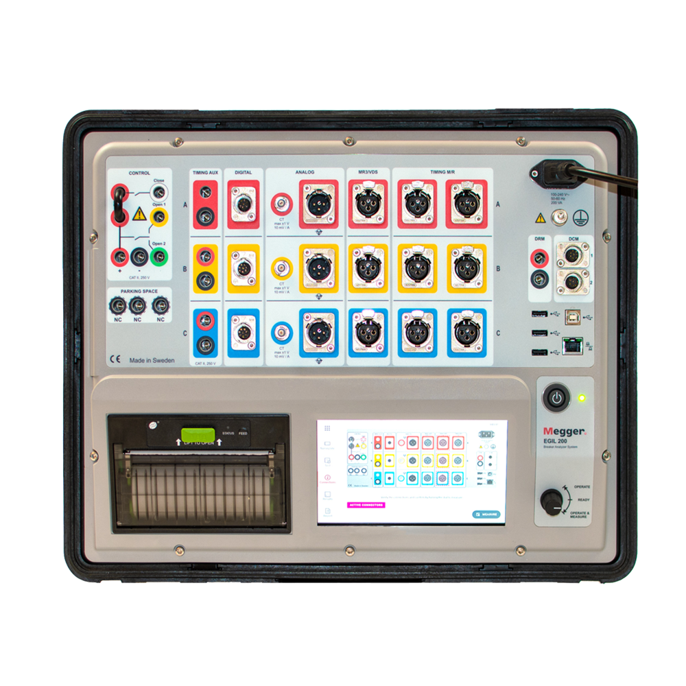 EGIL200 circuit breaker analyser