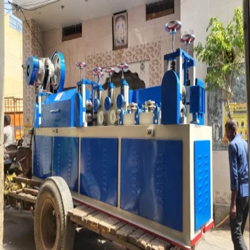 20mm ss wire straightening cutting machine