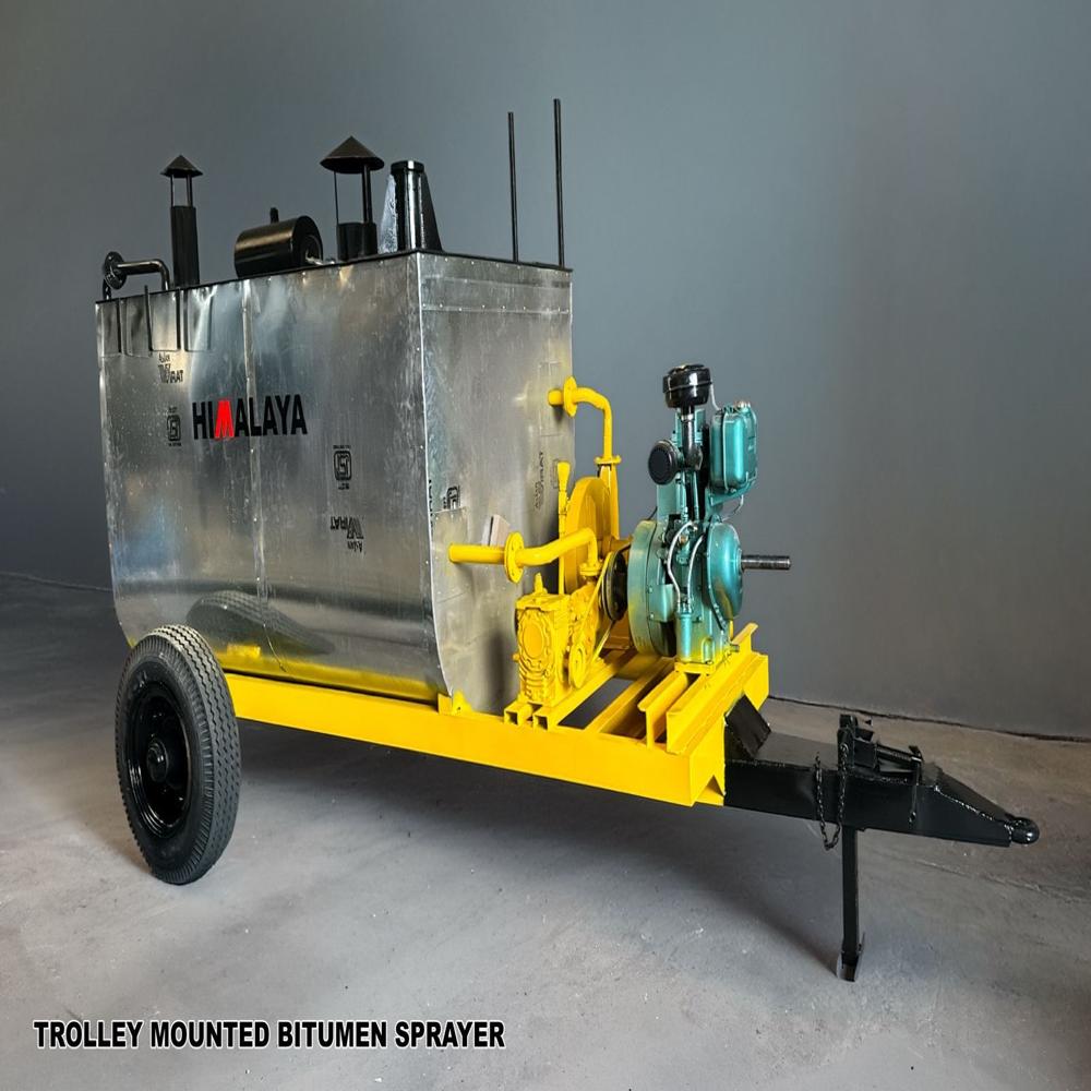 Bitumen Trolley Sprayer - Air Pressure: Hand Pump Pressure System Kgf/Cm2
