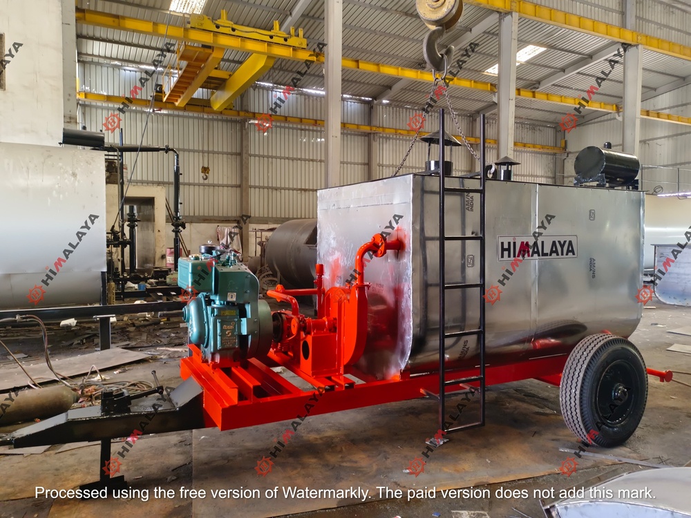 Bitumen Trolley Sprayer - Air Pressure: Hand Pump Pressure System Kgf/cm2