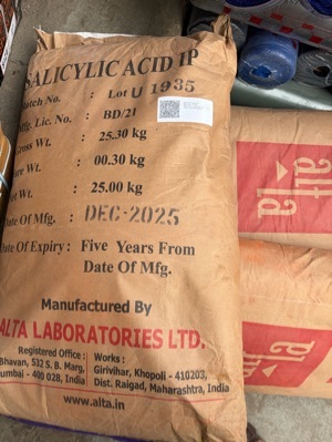 Salicylic Acid - Physical Form: Powder