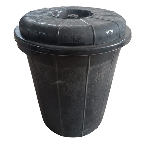 Round Plastic Dustbin