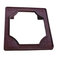 Plastic Fridge Stand - Color: Black