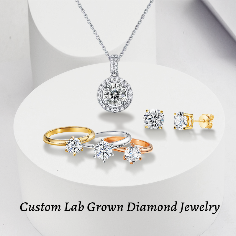 IGI Certified Lab Grown Diamond Emerald Cut 3.18ct D VVS2 Surat Diamond Jewelry Making