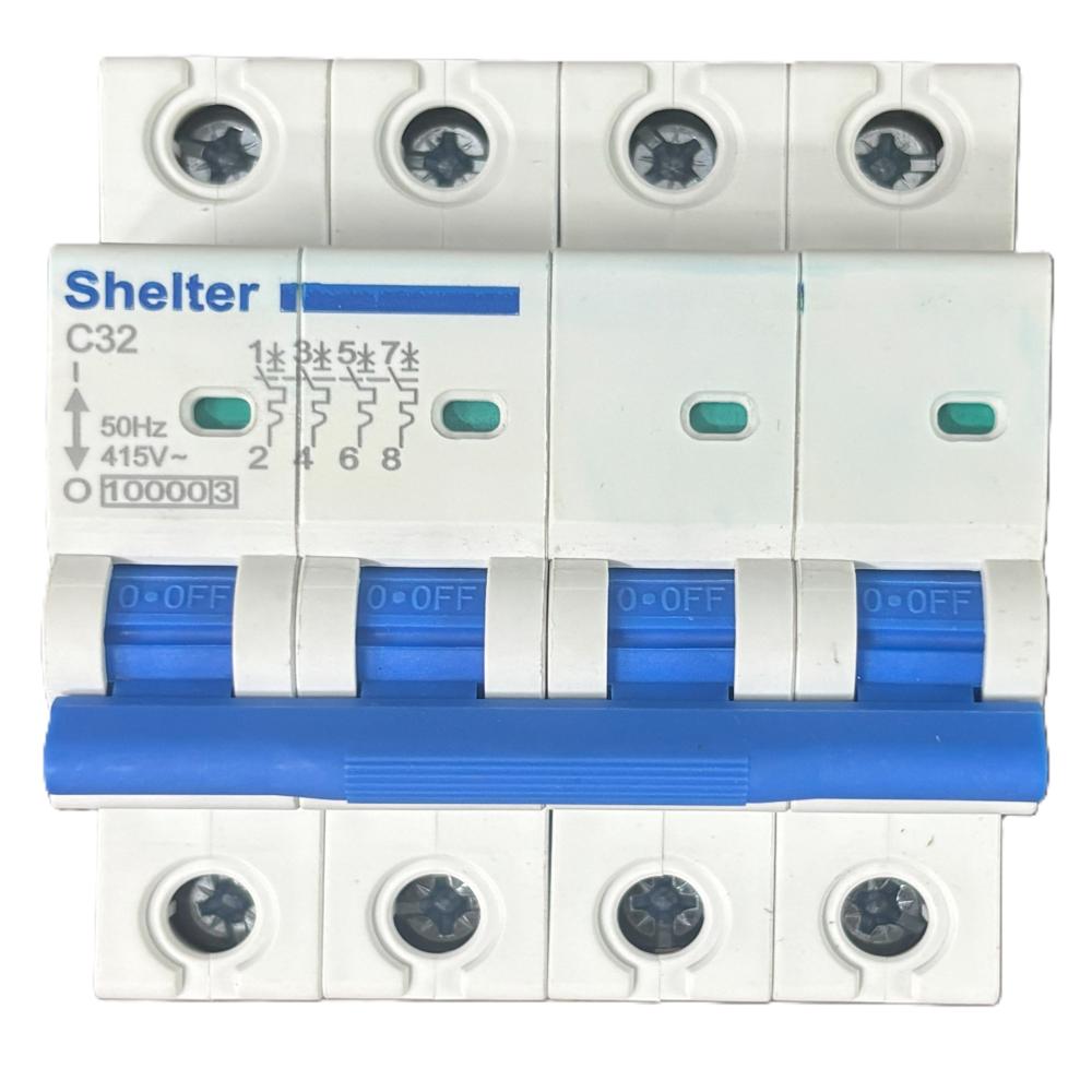 Shelter FP 32A AC MCB