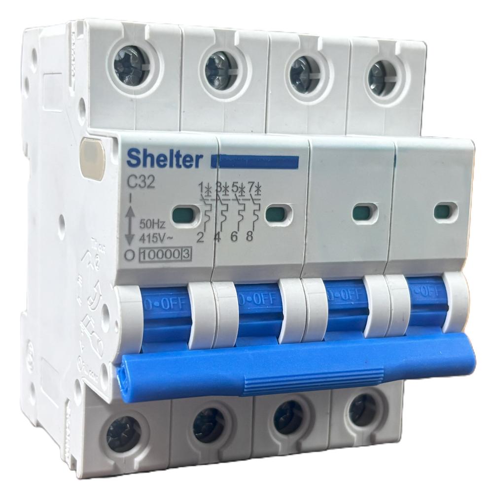 Shelter FP 32A AC MCB