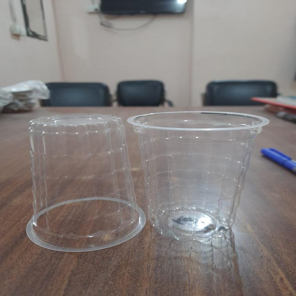 Fancy Disposable Glass - Color: Transparent
