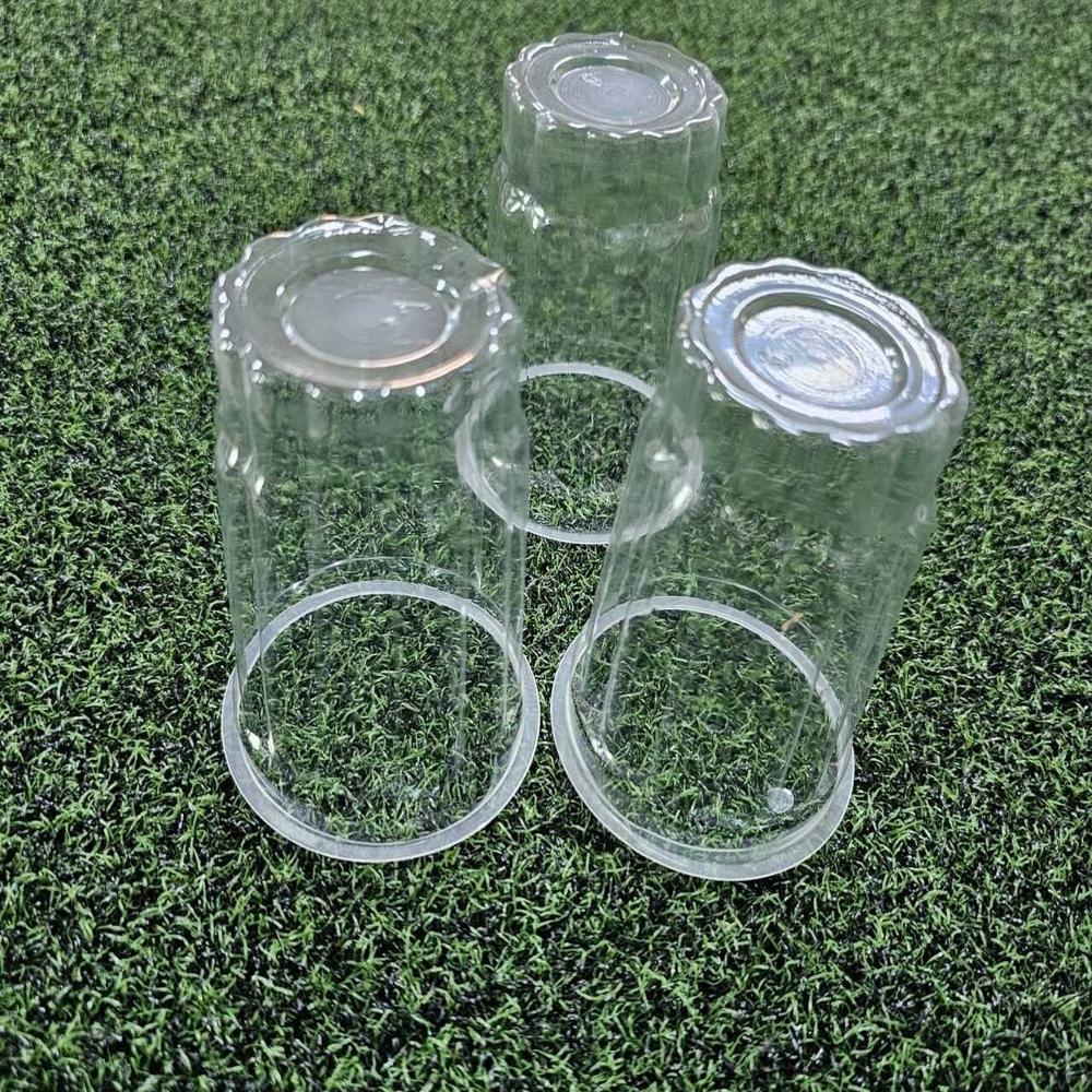 Fancy Disposable Glass - Color: Transparent